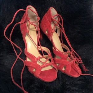 Rare lace up stiletto